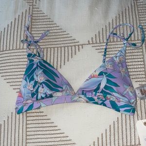 Billabong love palms bikini top